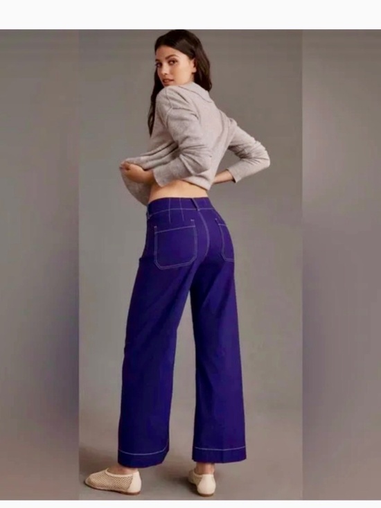 NWOT Anthropologie The Colette Maeve Pants~ - Picture 3 of 9